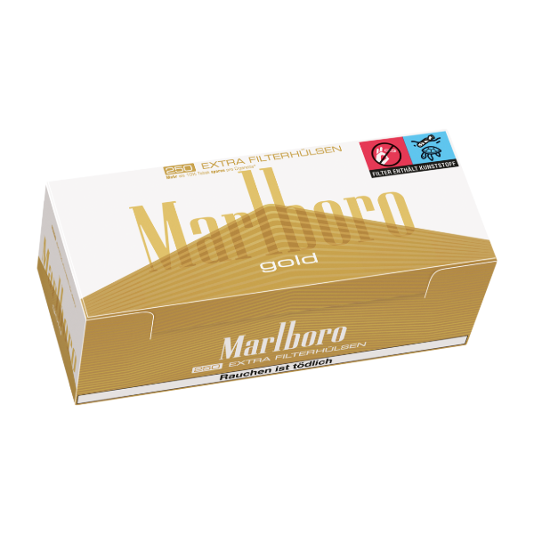 Marlboro Hülsen Gold Extra 4 x 250 Stück Marlboro Hülsen Gold Extra 4 x 250 Stück
